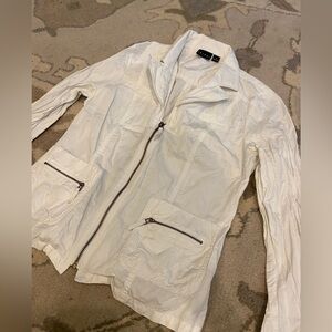 Tribal white blazer jacket, women’s 6